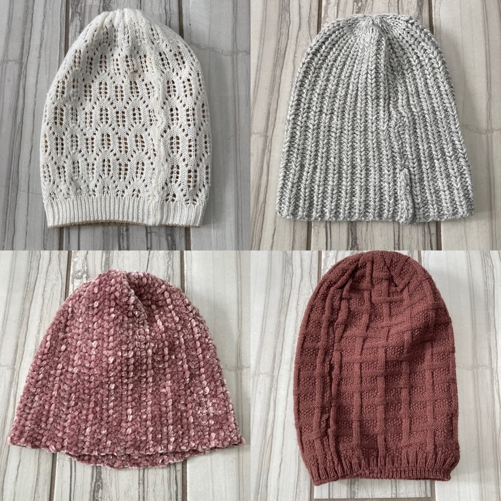 Beanies bundle of 4. EUC